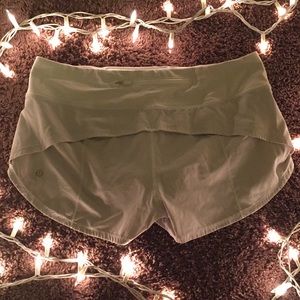 Lululemon speed shorts size 8